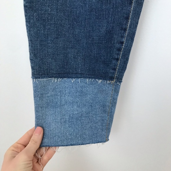 Pilcro and the Letterpress High Rise Skinny Color Block Ankle Jean women’s 27 - Picture 7 of 11